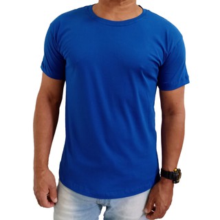 Camiseta Masculina Básica Fit Slim Lisa 100% algodão toqref store14