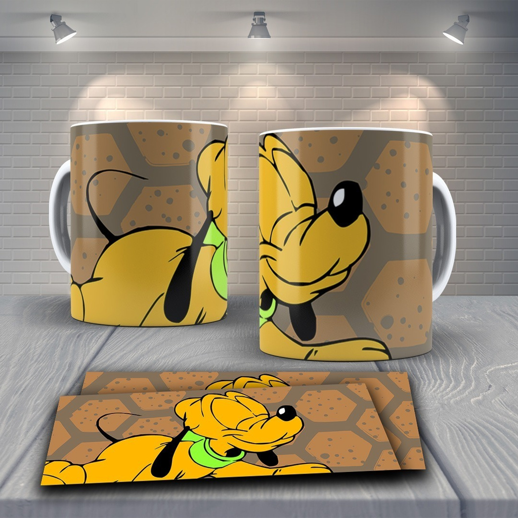 Caneca com sua Imagem Desenho Animado Pateta