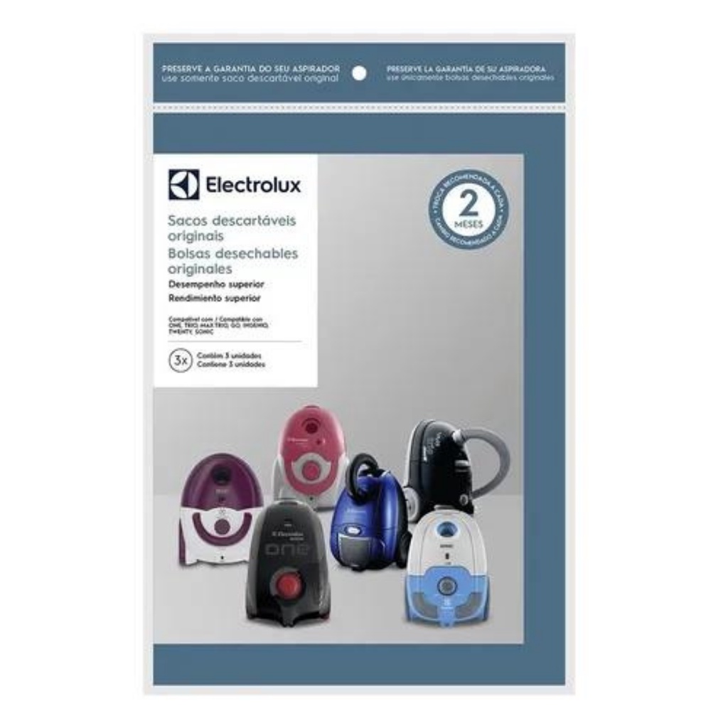 Saco Filtro Aspirador Pó Electrolux Ingenio