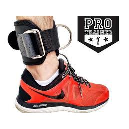 Tornozeleira Cross Academia Puxador Perna Pro Trainer