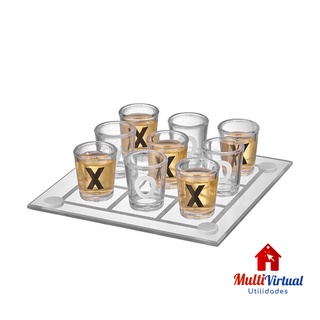 Jogo Da Velha Shot Drink Copos X Cm Envio Imediato Shopee Brasil