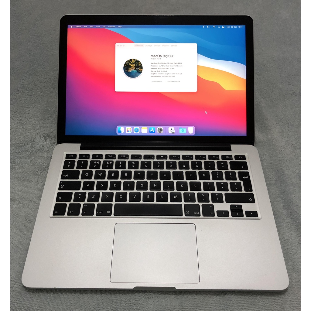 macbook pro13 2015