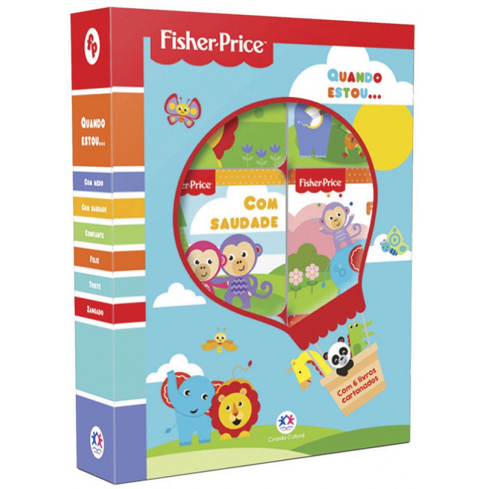 Livro - Fisher-Price - Quando estou... - Capa dura - Ciranda Cultural em Oferta na Shopee