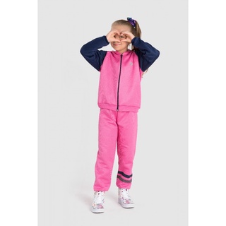 Conjunto Feminino Infantil Zíper Rosa