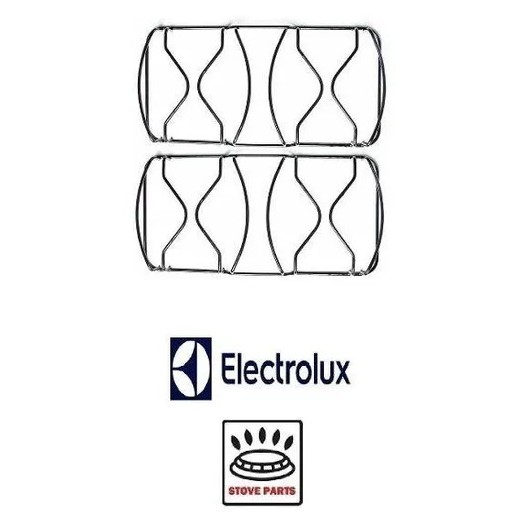 Kit 2 Grelhas Grade Trempe Peças Fogão Original Electrolux 50spb