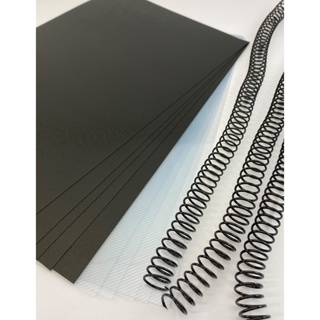 Kit Capa + Contracapa + Espiral (A4) em Oferta na Shopee