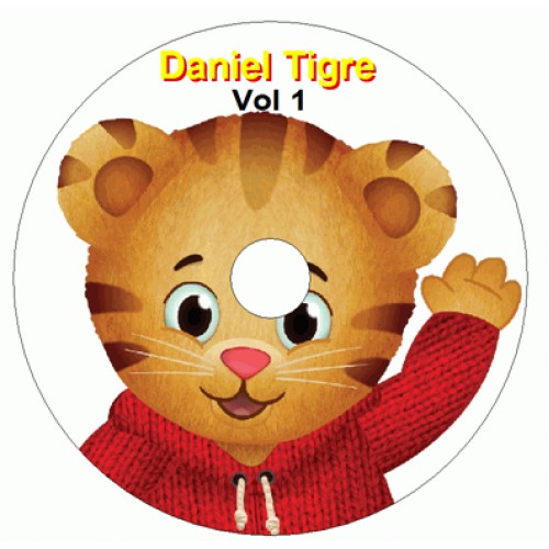 12 DVDs - Daniel o Tigre 1a 2a e 3a Temporadas