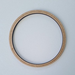 Kit 5 Bastidores com 14cm e MDF cru de 6mm moldura bordado crochê
