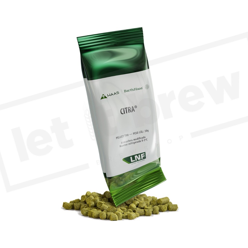 Lúpulo Barth Haas Citra - 50g (pellets)
