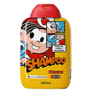 Shampoo infantil 260ml Turma da Monica - Cia da Natureza