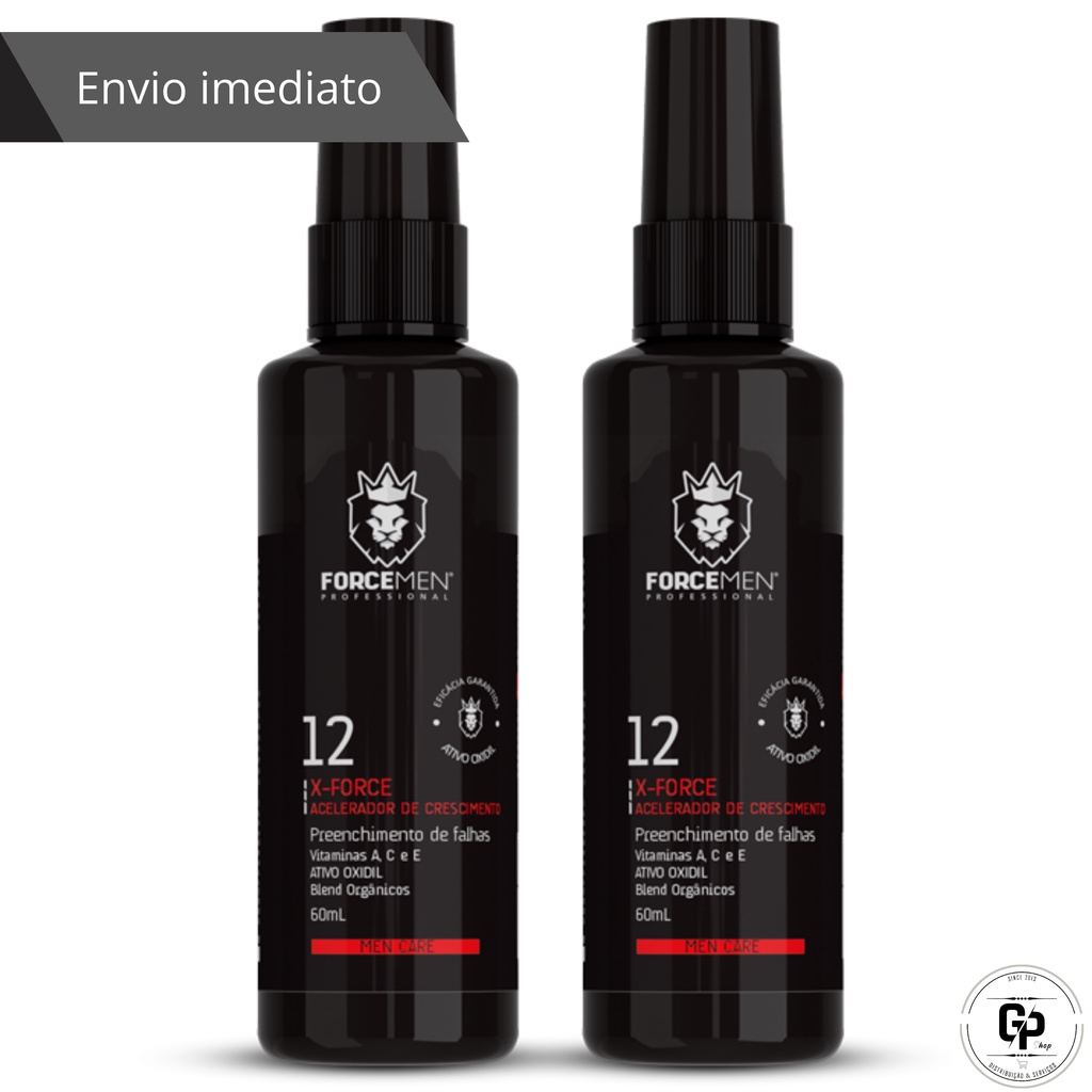 Blend Crescer Barba E Cabelo C/2 X Force 60ml