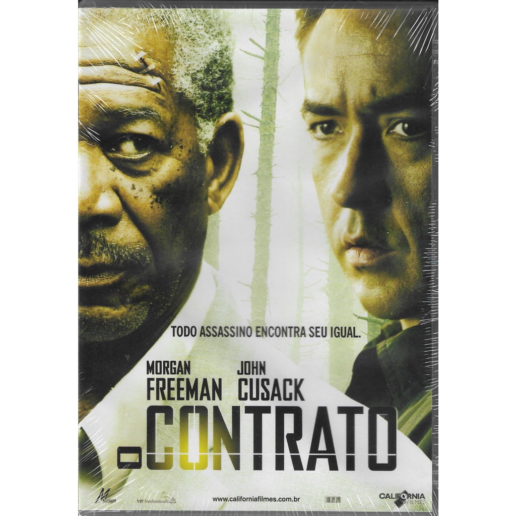 DVD O Contrato ( Morgan Freeman, John Cusack ) Novo Lacrado