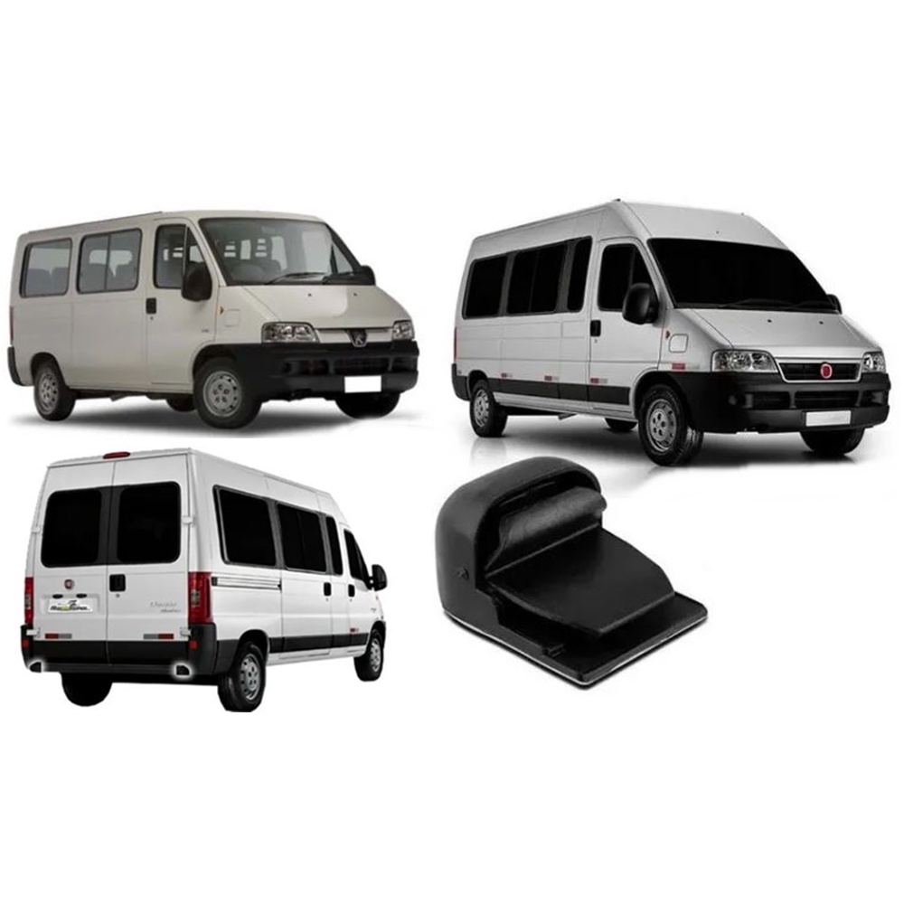 Puxador Trinco Trava De Vidro Master Ducato Boxer Jumper (Alto)