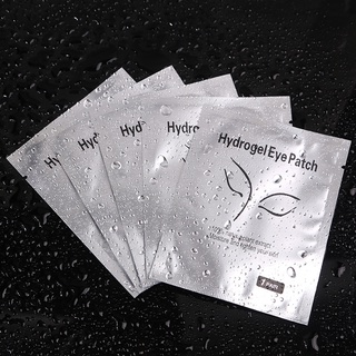 50 Pares De Cílios Hidrogel Adesivo Para Os Olhos Extensão Dos Enxertados Máscara Superfície Lisa Isolamento Finos