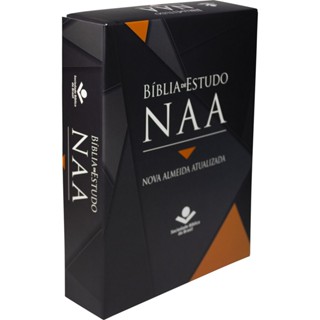 Bíblia De Estudo Nova Almeida Atualizada Naa em Oferta na Shopee