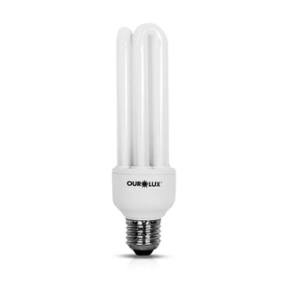 Lampada Fluorescente Eletronica 3U 15W 220V 6400K Luz Branca