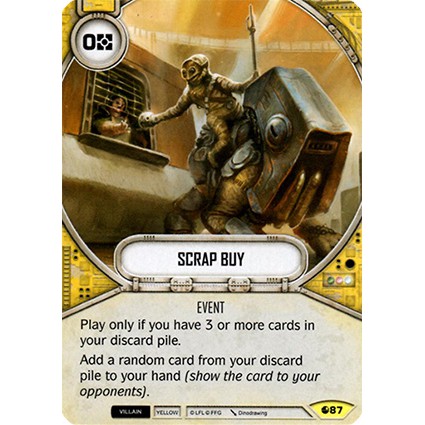SOR 87 - Compra de Sucata - Star Wars Destiny