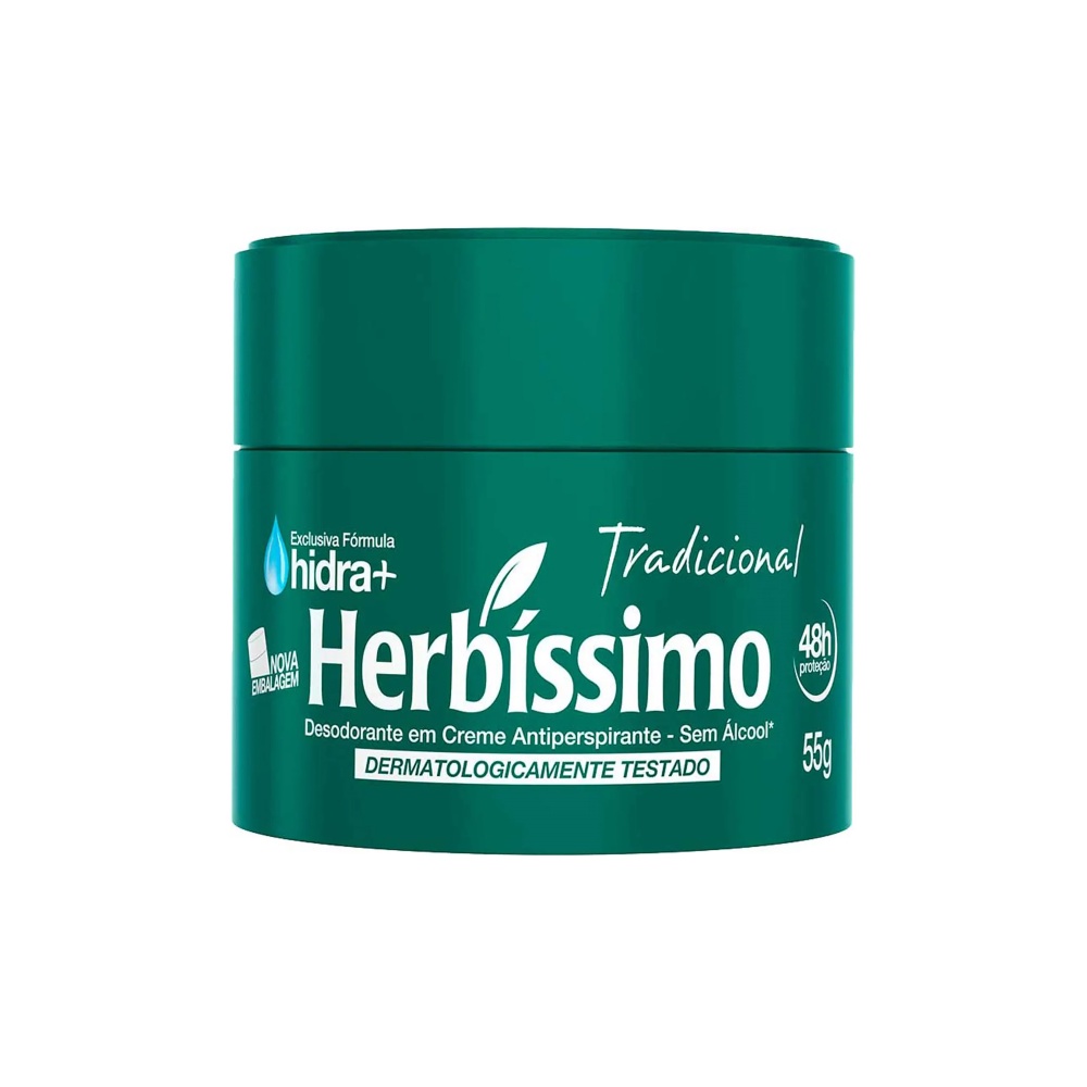 Desodorante Creme Herbissimo Tradicional G Shopee Brasil