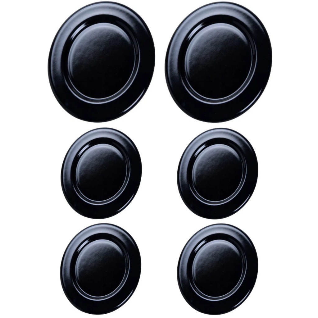 kit 6 tampinhas capas 2GD + 4PQ para fogão Brastemp - EVA em Oferta na Shopee