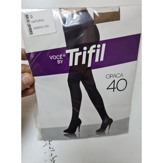 Meia Calça Fio40 Opaca Trifil 6345.