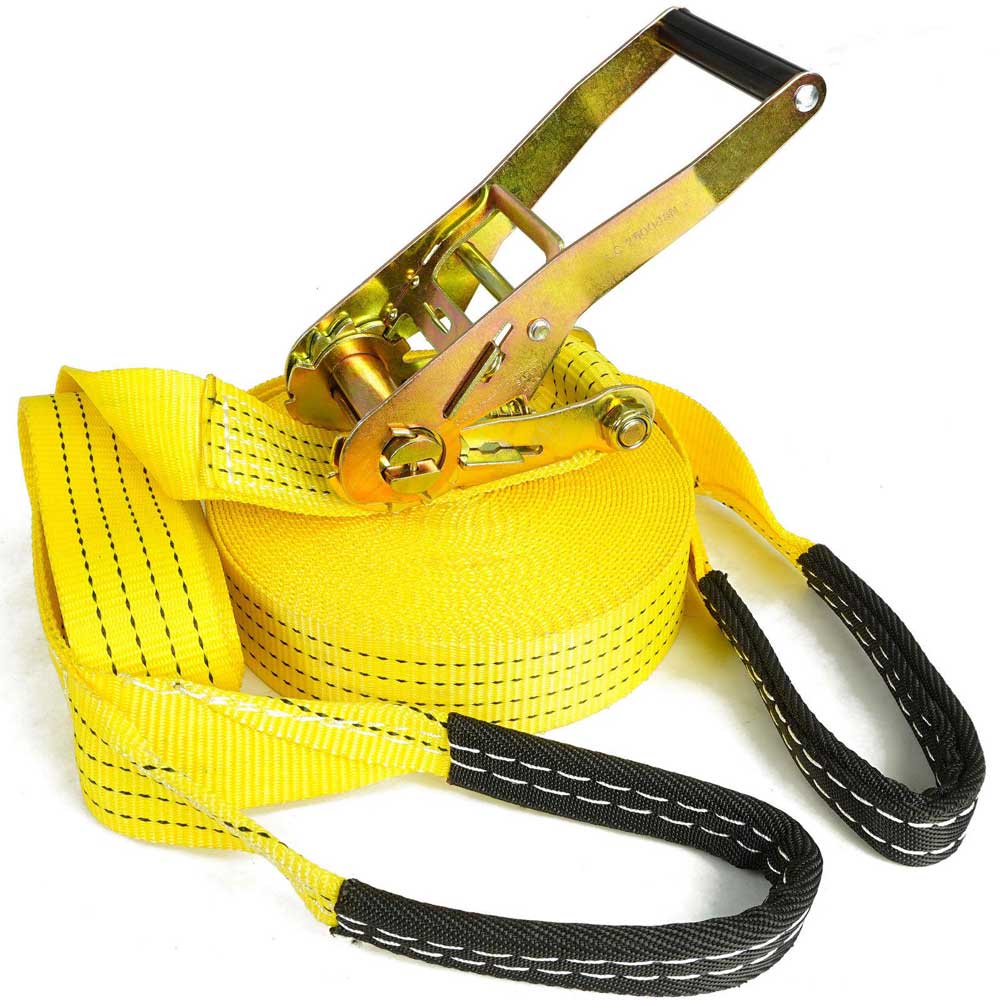Kit Slackline 15 Mts Cinta + Catraca Esportes Radicais Gupar