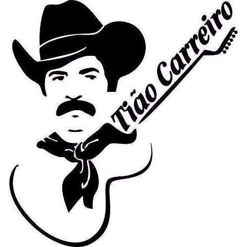 Adesivo Tião Carreiro Sertanejo Viola Caipira Carro Caminhonete