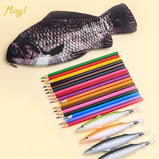 Bolsa De Lápis Feminina Criativa Com Desenho De Simulação De Peixe em Oferta na Shopee
