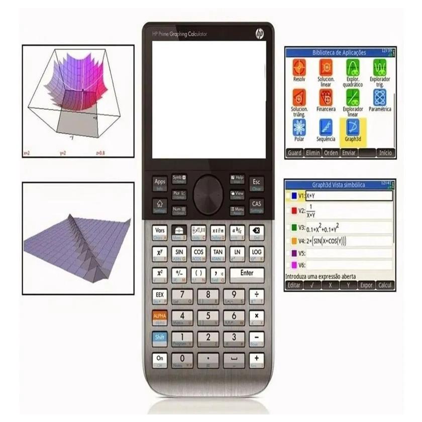Calculadora Grafica Hp Prime Tela Touch Digital Original | Shopee Brasil