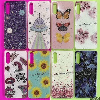Capinha Feminina para Samsung A30s / A50 Capa Case Flor Borboleta Unicórnio (CF01)
