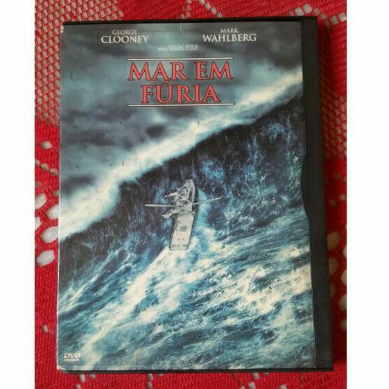 MAR EM FÚRIA DVD ESTOJO SNAPCASE (LEGENDADO) ORIGINAL 1° EDIÇÃO