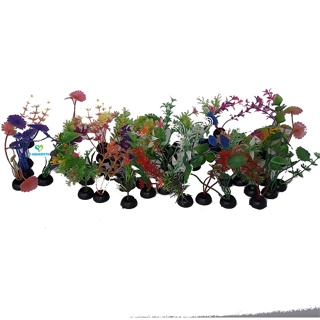 Planta  Artificial p/aquarios, tam.10 Cm, Kit Com 50 Peças em Oferta na Shopee