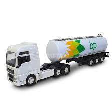 Miniatura Caminhão Scania V8 R730 Carreta Baú Escala 1-64