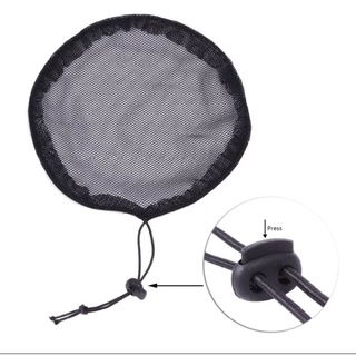 10 Base tela Rede confecção aplique rabo de cavalo afropuff tule coque em Oferta na Shopee