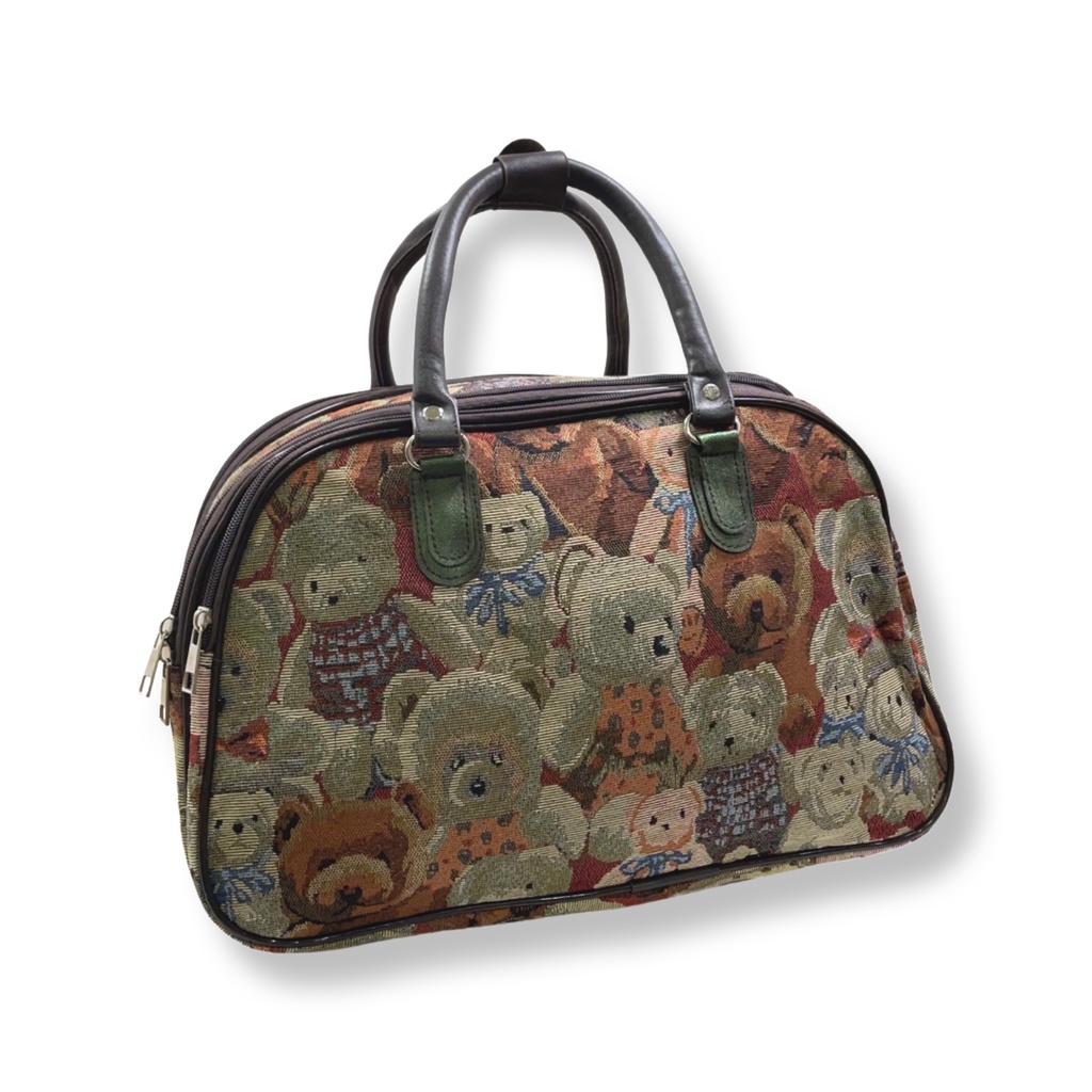 Mala de mão Frasqueira em tecido Estampada para viagens ou Treinos em Oferta na Shopee