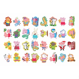 Tatuagens Temporárias 32 pçs - Pink Pig em Oferta na Shopee