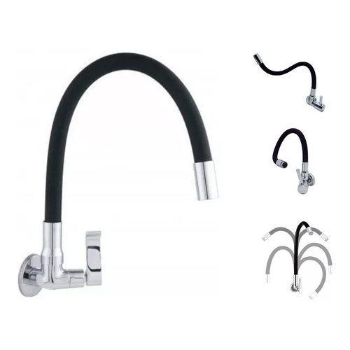 Torneira De Mesa Cozinha Banheiro Gourmet Allure Mouve Flexível Cores Casa Reforma Top