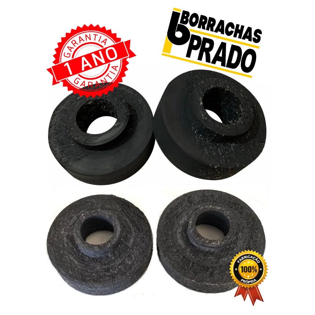 Kit Calços de Mola Dianteiro 2cm + Traseiro 3cm Hyundai HB20 Hatch  sedan e HB20 X 2012/2021