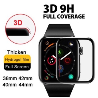 Película De Nano / Gel 3D Relógio Apple Watch 38mm 40mm 41mm 42mm 44mm 45mm com Kit de limpeza