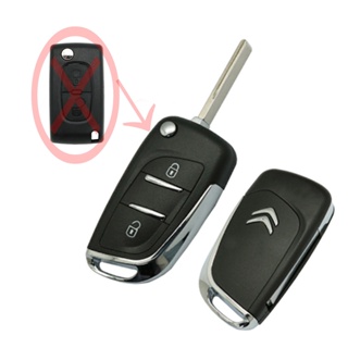 Chave Canivete Citroen C3 2013 2014 2015 2016 2017 2018 2019 2020 em Oferta na Shopee