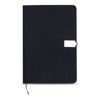 Caderno Tipo Moleskine Fecho Magnetico 14x21cm Pautada