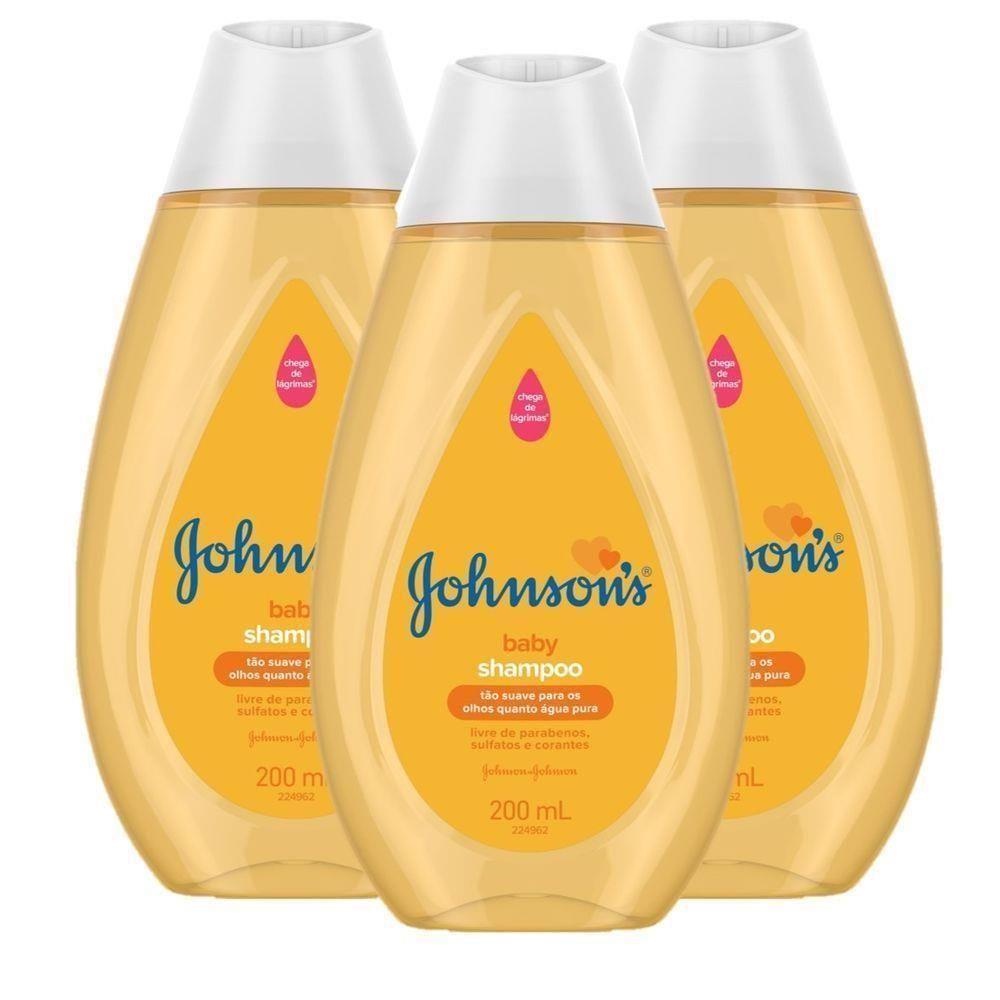 Johnson's Baby Shampoo Xampu Infantil Glicerina Hipoalergico Suave nos
