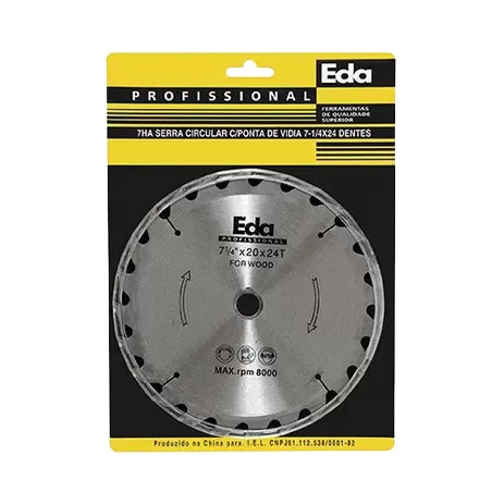Serra Circular 7.1/4" 40 Dentes EDA em Oferta na Shopee