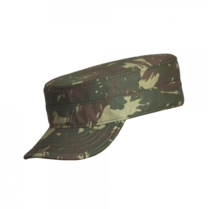 Gorro armado pala dura camuflado alta solidez tipo liso militar