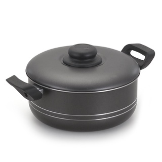 Panela Caçarola Avulsa Ipanema Techflon Antiaderente N°22 3,3 Litros Grafite