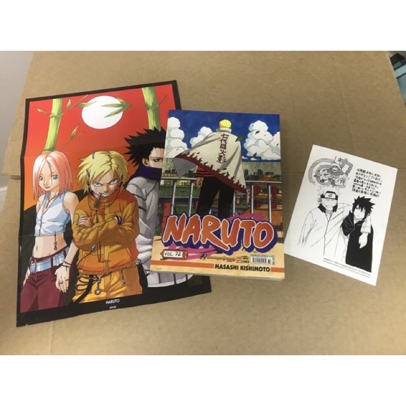 Naruto Vol 72 Shopee Brasil