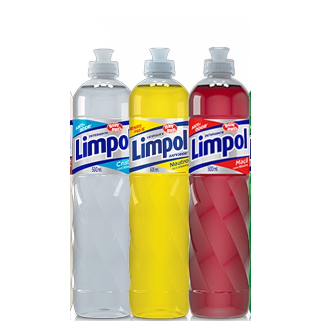 kit-3-unidades-detergente-limpol-500ml-shopee-brasil