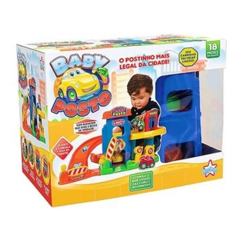 Posto De Gasolina De Brinquedo Baby Posto - Bigstar