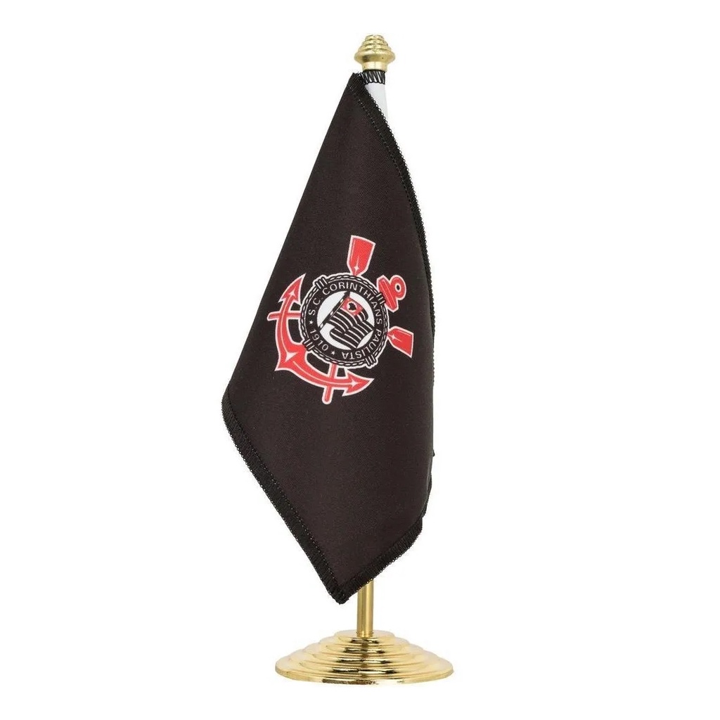 Bandeira de Mesa do Corinthians Louco Por Ti
