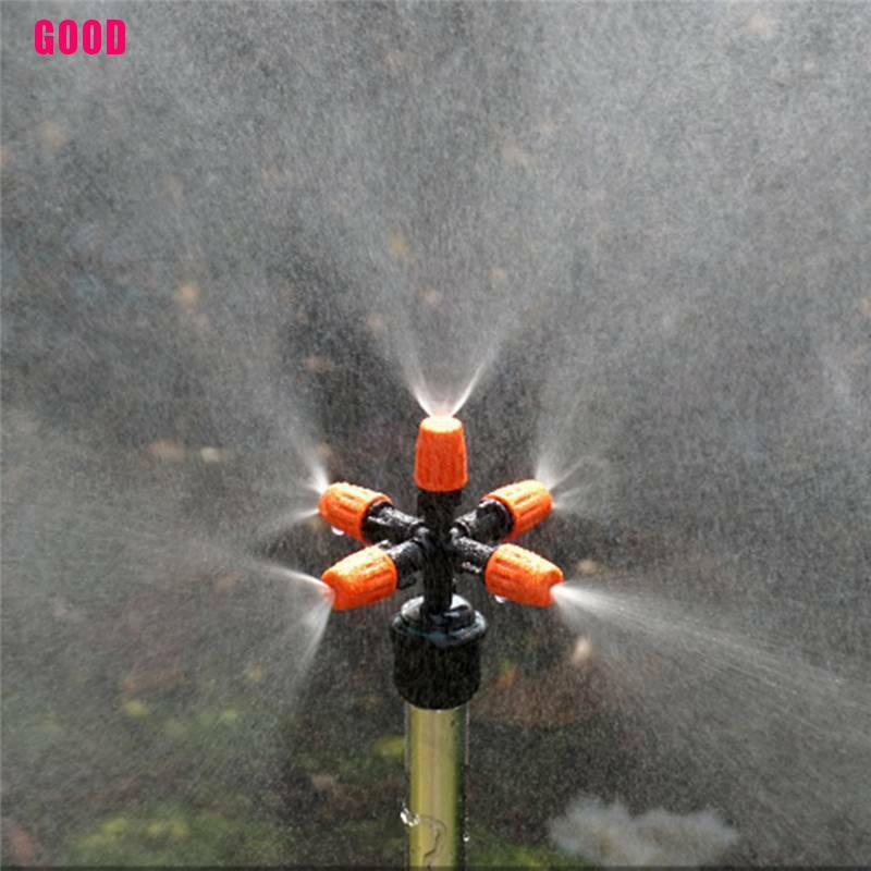 Pulverizador De Irrigação De Jardim Névoa Nevoeiro De 5 Cabeças Spray De Bocal 1/2 " Montagem