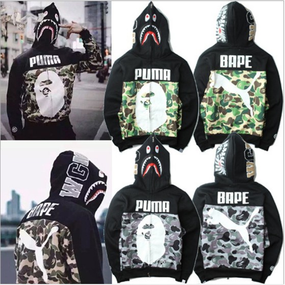 calça bape x puma